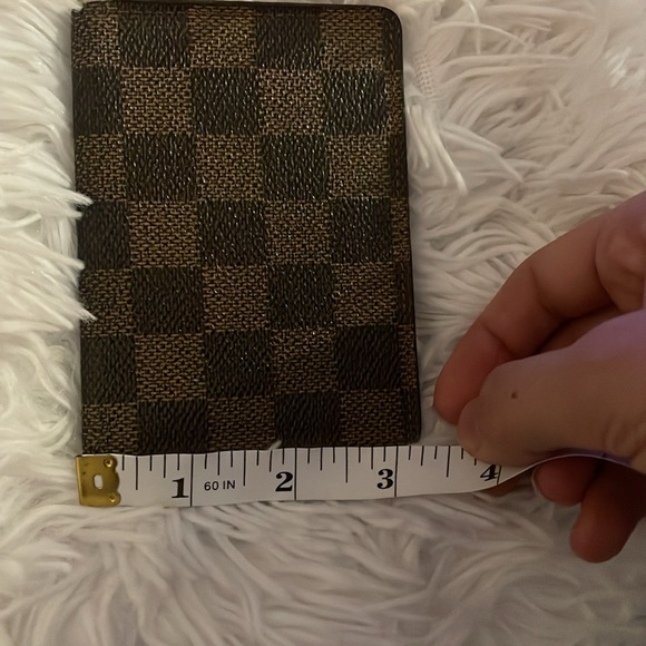 Authentic Louis Vuitton Damier Ebene card case card holder - Picture 7 of 7